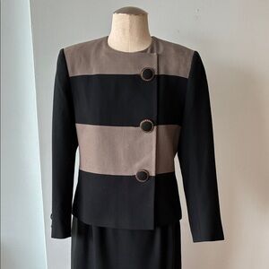 Vintage Herbert Grossman skirt suit set